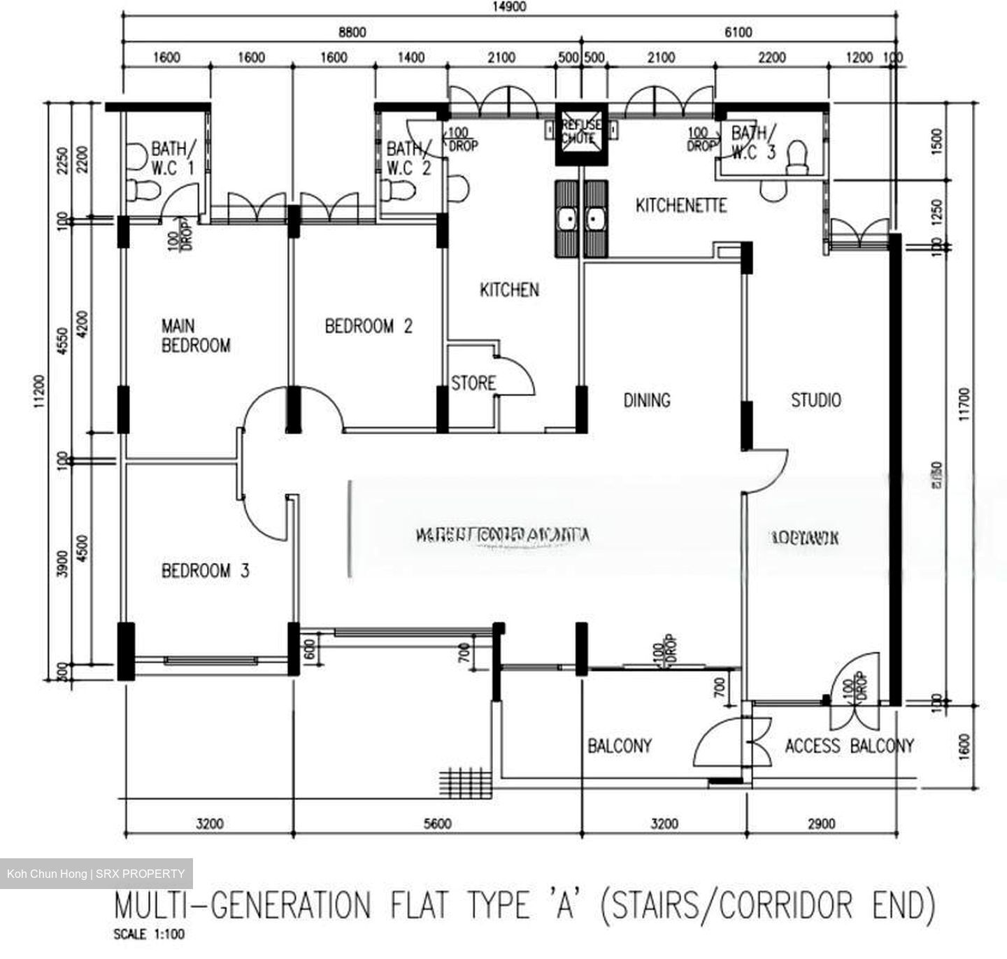 Blk 632 Yishun Street 61 (Yishun), HDB Executive #460840901